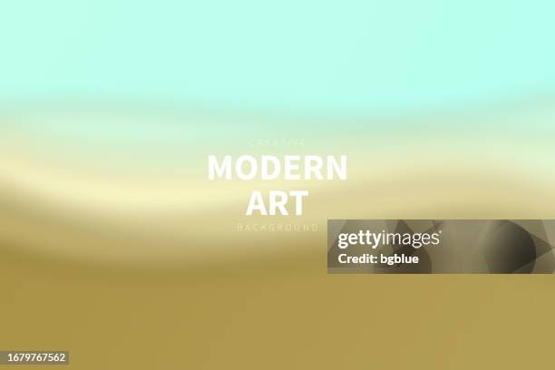 beige abstract background with blurred fluid shapes - pale yellow background stock illustrations