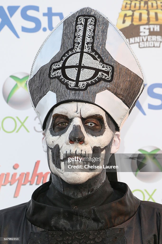 Musician Papa Emeritus II Of Ghost B C Arrives At The 5th Annual musician-papa-emeritus-ii-of-ghost-b-c-arrives-at-the-5th-annual