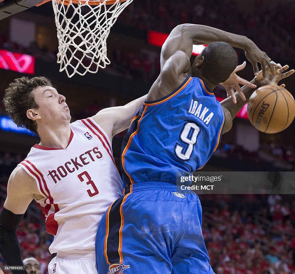 OKLAHOMA CITY THUNDER VS. HOUSTON ROCKETS