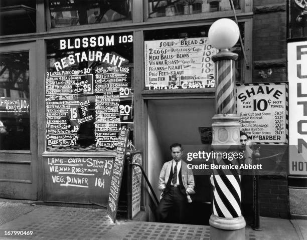 Blossom Restaurant, New York City, USA, 1935.