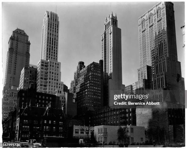 Park Avenue and 39th Street, New York City, USA, 1936.