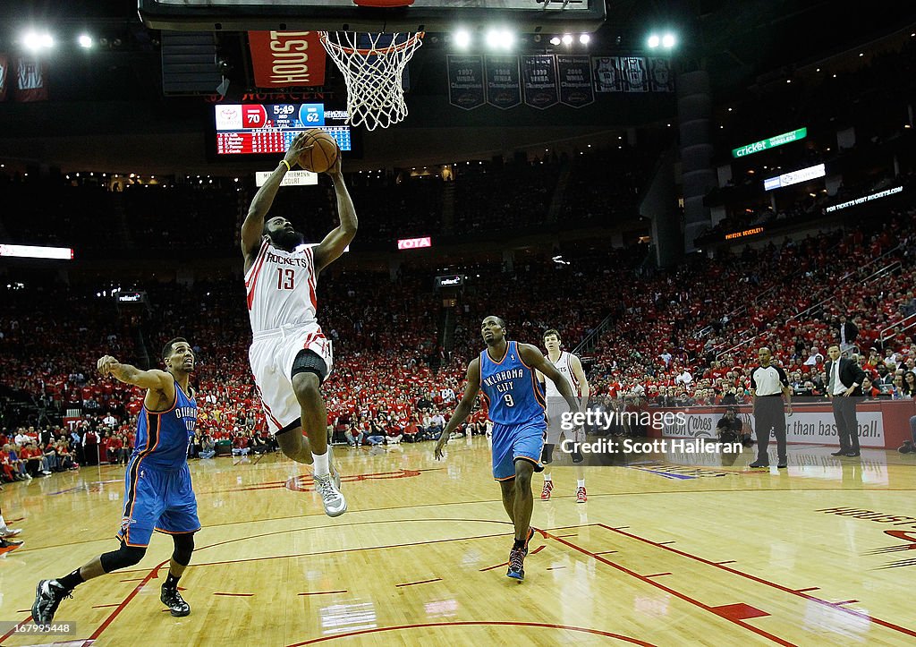 Oklahoma City Thunder v Houston Rockets - Game Six