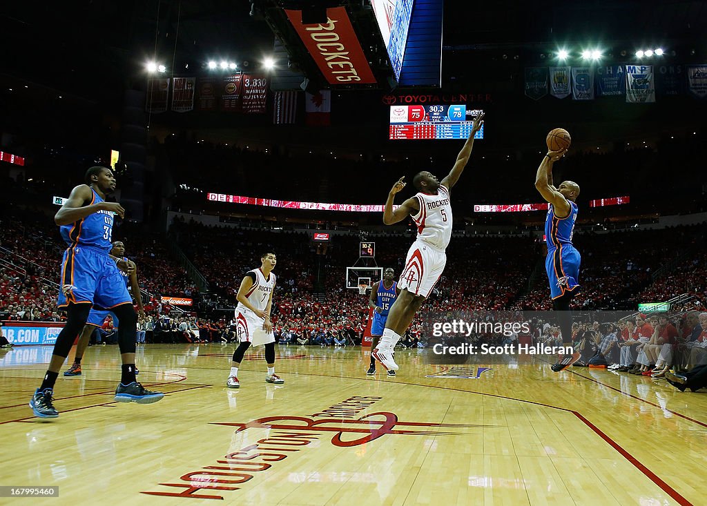 Oklahoma City Thunder v Houston Rockets - Game Six