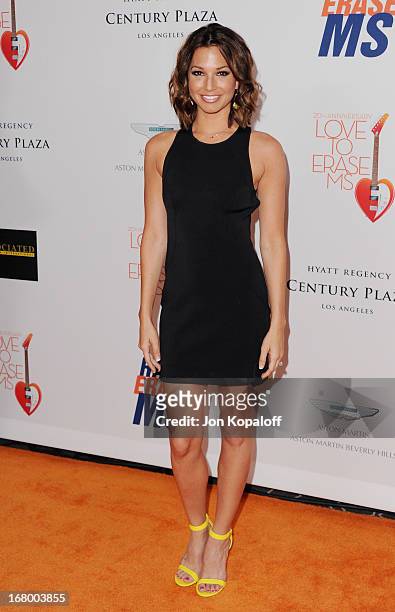 Melissa Rycroft arrives at the 20th Annual Race To Erase MS "Love To Erase MS" Gala at the Hyatt Regency Century Plaza on May 3, 2013 in Century...