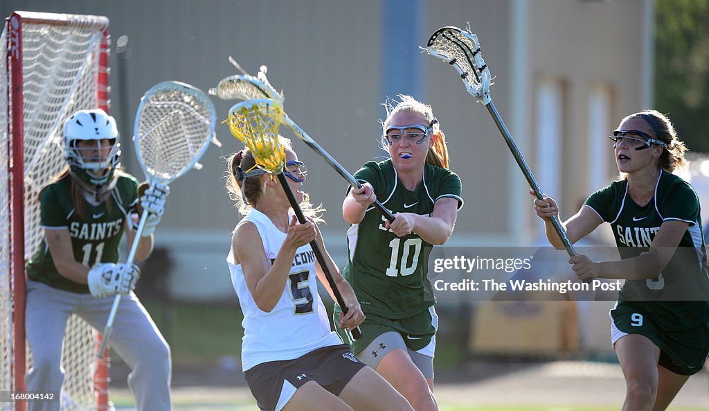 Girls lacrosse: No. 1 St. Stephen's/St. Agnes at No. 3 Good Counsel
