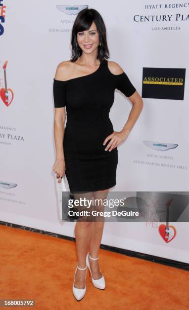 Actress Catherine Bell arrives at the 20th Annual Race To Erase MS Gala 'Love To Erase MS' at the Hyatt Regency Century Plaza on May 3, 2013 in...