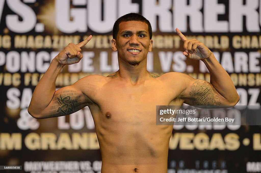 Floyd Mayweather Jr. v Robert Guerrero - Weigh-In