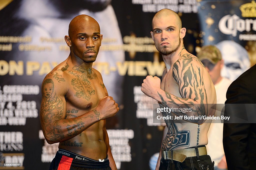 Floyd Mayweather Jr. v Robert Guerrero - Weigh-In