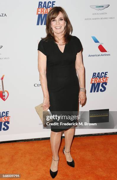 Actress Linda Gray attends the 20th Annual Race to Erase MS Gala "Love to Erase MS" at the Hyatt Regency Century Plaza on May 3, 2013 in Century...