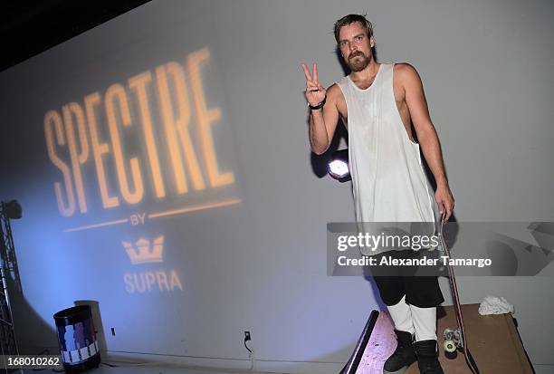 Chad Muska attends as Lil Wayne Hosts SPECTRE By SUPRA Launch In Miami on May 3, 2013 in Miami, Florida.