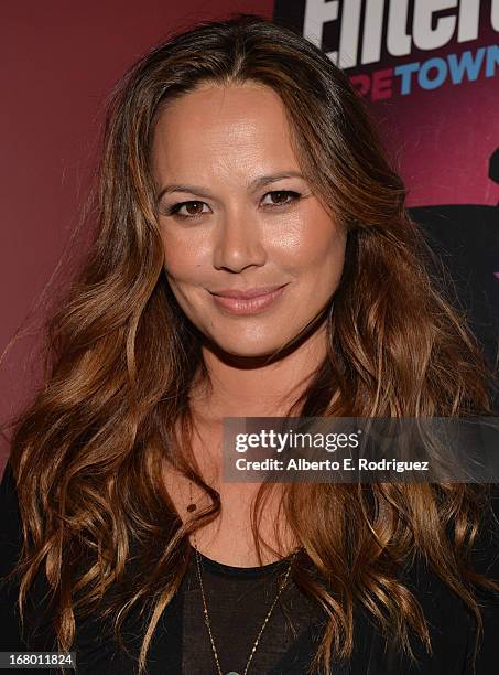 Actress Moon Bloodgood attends Entertainment Weekly's CapeTown Film Festival presented by The American Cinematheque and sponsored by TNT's "Falling...