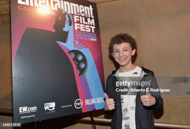 Actor Maxim Knight attends Entertainment Weekly's CapeTown Film Festival presented by The American Cinematheque and sponsored by TNT's "Falling...