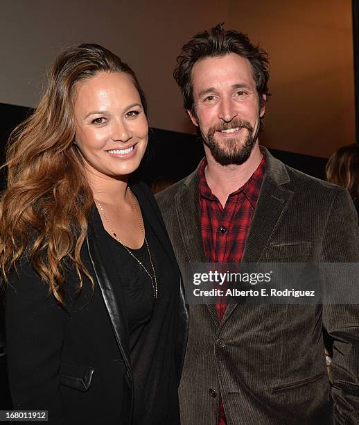 Actors Moon Bloodgood and Noah Wyle attend Entertainment Weekly's CapeTown Film Festival presented by The American Cinematheque and sponsored by...