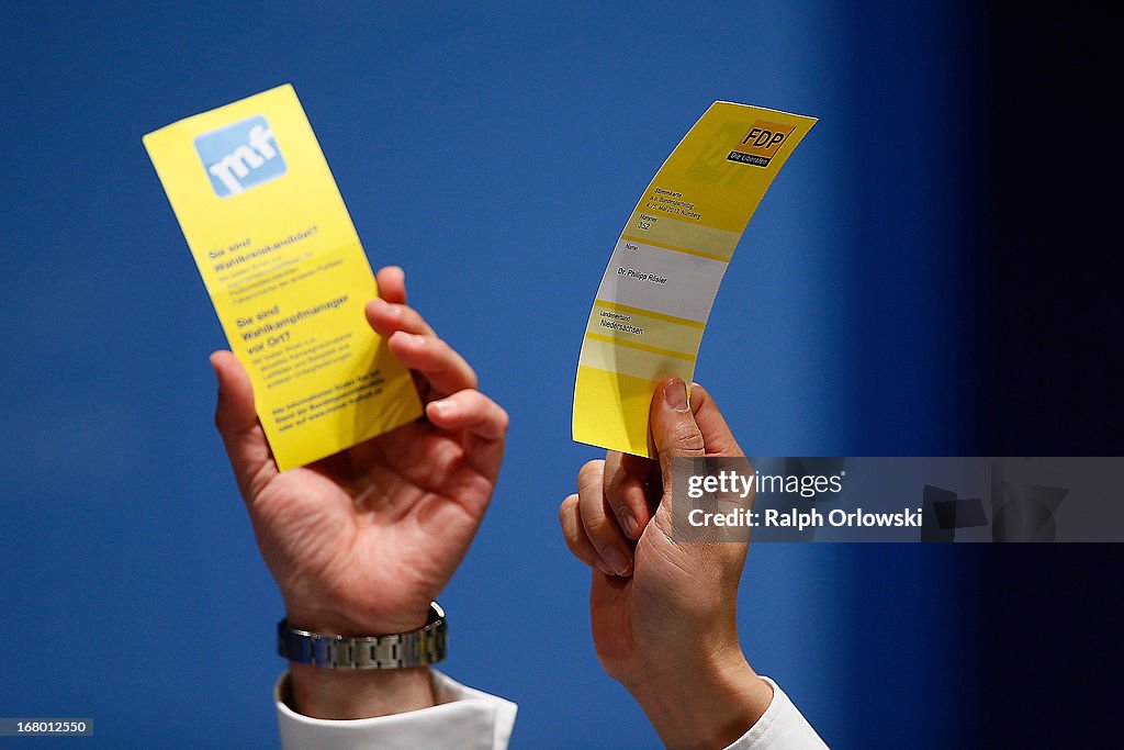 FDP Holds Federal Congress In Nuremburg