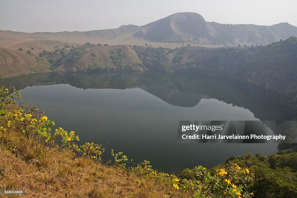 The 'Man' Lake - Manengouba Volcanic Lakes
