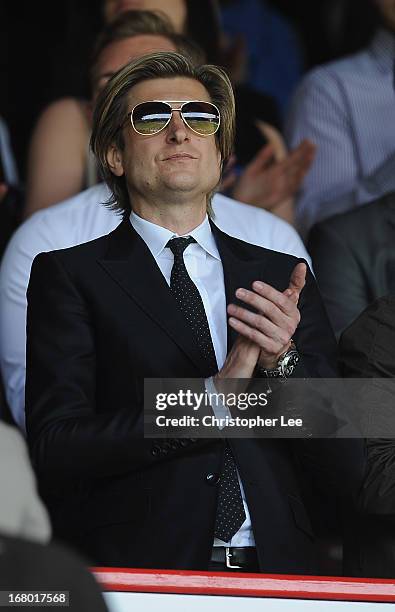 Crystal Palace Chairman Steve Parish during the npower Championship match between Crystal Palace and Peterborough United at Selhurst Park on May 04,...