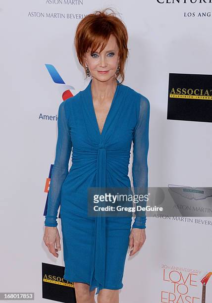 Actress Swoosie Kurtz arrives at the 20th Annual Race To Erase MS Gala 'Love To Erase MS' at the Hyatt Regency Century Plaza on May 3, 2013 in...