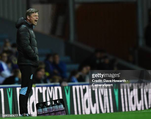 Blackburn Rovers' Manager Jon Dahl Tomasson during the Sky Bet Championship match between Blackburn Rovers and Sunderland at Ewood Park on September...