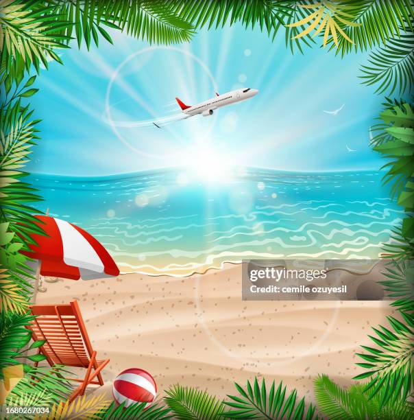 nature relaxing - long weekend stock illustrations