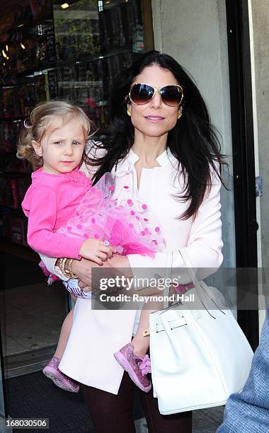 Bethenny Frankel and Bryn Hoppy are seen out side "Dylan's Candy Bar" on Bryn Hoppy's Birthday on May 4, 2013 in New York City.