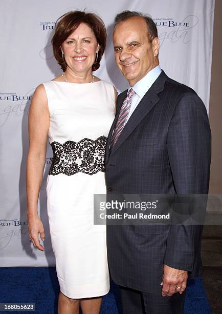Baseball coach Joe Torre and his wife Ali Torre attend The Los Angeles Police Foundation's 15th Anniversary True Blue Gala at Paramount Studios on...