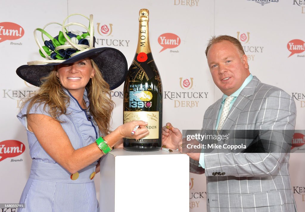 Moet & Chandon Toasts The 139th Kentucky Derby - Day 2