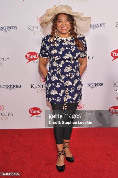 Jamie Foster Brown attends the 139th Kentucky Derby at Churchill Downs on May 4, 2013 in Louisville, Kentucky.