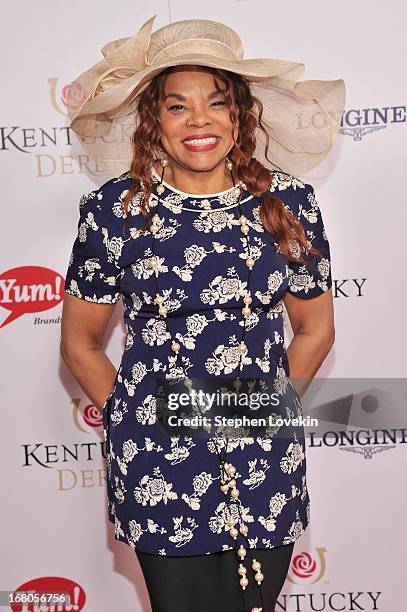 Jamie Foster Brown attends the 139th Kentucky Derby at Churchill Downs on May 4, 2013 in Louisville, Kentucky.