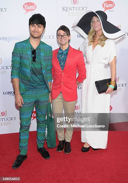 Christian Siriano attend the 139th Kentucky Derby at Churchill Downs on May 4, 2013 in Louisville, Kentucky.