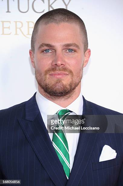 Stephen Amell attends the 139th Kentucky Derby at Churchill Downs on May 4, 2013 in Louisville, Kentucky.