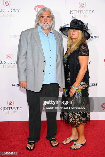 Bill "Wild Bill" Wichrowski attends the 139th Kentucky Derby at Churchill Downs on May 4, 2013 in Louisville, Kentucky.