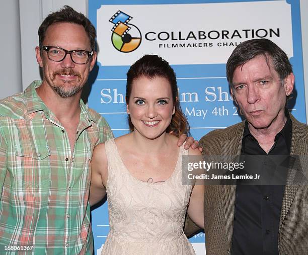 Matt Lillard, Bethany Orr and Kurt Loder attend the 2013 Collaboration Filmmakers Challenge Special Screening & Awards Ceremony held at the Harmony...