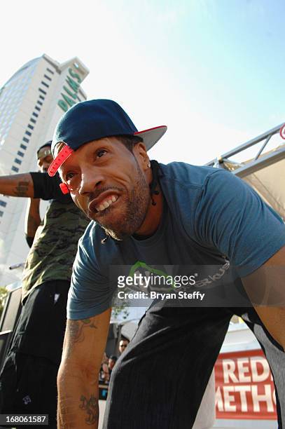 Recording artist Redman performs during Ditch Weekend at the Palms Pool & Bungalows at the Palms Casino Resort on May 4, 2013 in Las Vegas, Nevada.