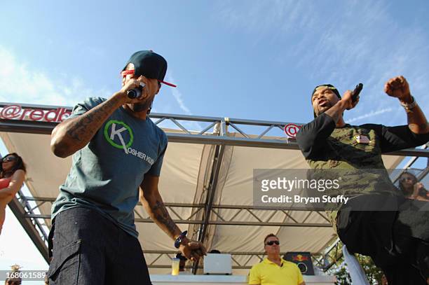 Recording artist's Redman and Method Man perform during Ditch Weekend at the Palms Pool & Bungalows at the Palms Casino Resort on May 4, 2013 in Las...