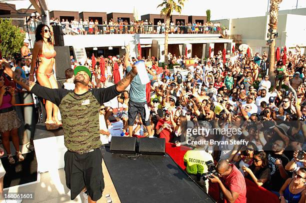 Recording artist Method Man performs during Ditch Weekend at the Palms Pool & Bungalows at the Palms Casino Resort on May 4, 2013 in Las Vegas,...