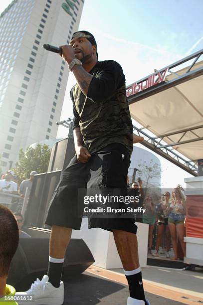 Recording artist Method Man performs during Ditch Weekend at the Palms Pool & Bungalows at the Palms Casino Resort on May 4, 2013 in Las Vegas,...