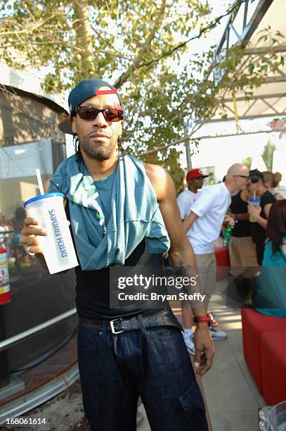 Recording artist Redman appears during Ditch Weekend at the Palms Pool & Bungalows at the Palms Casino Resort on May 4, 2013 in Las Vegas, Nevada.