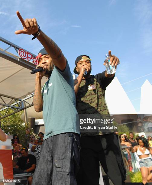 Recording artist's Redman and Method Man perform during Ditch Weekend at the Palms Pool & Bungalows at the Palms Casino Resort on May 4, 2013 in Las...