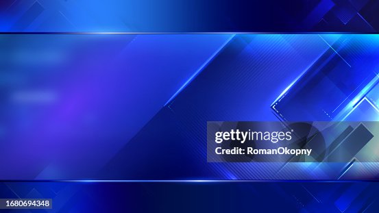 Blue geometric background. Modern vector tech composition. Blue geometric background. Modern vector tech composition.