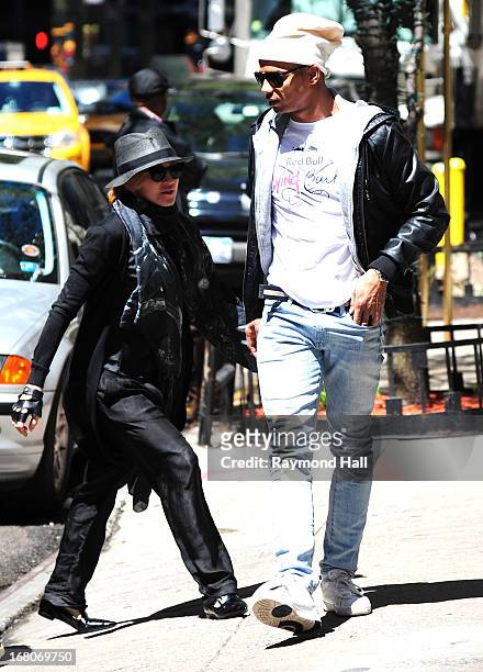 Madonna and Brahim Zaibat sighting on May 4, 2013 in New York City.