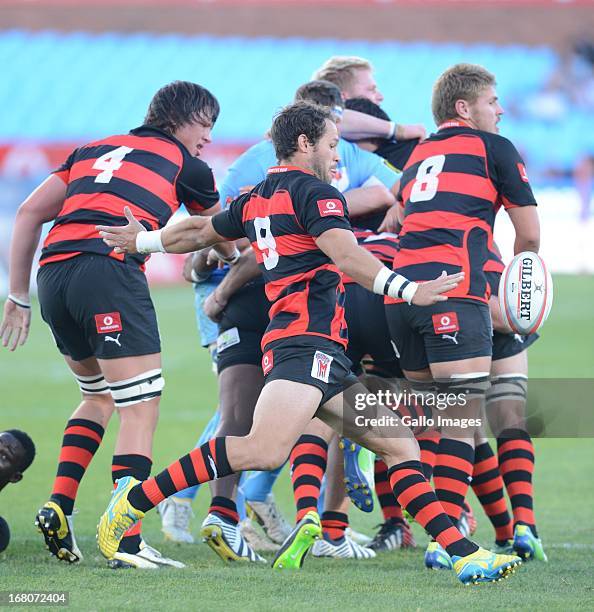Scott Mathie of Eastern Province Kings during the Vodacom Cup Quarter Final match between Vodacom Blue Bulls and Eastern Province Kings at Loftus...