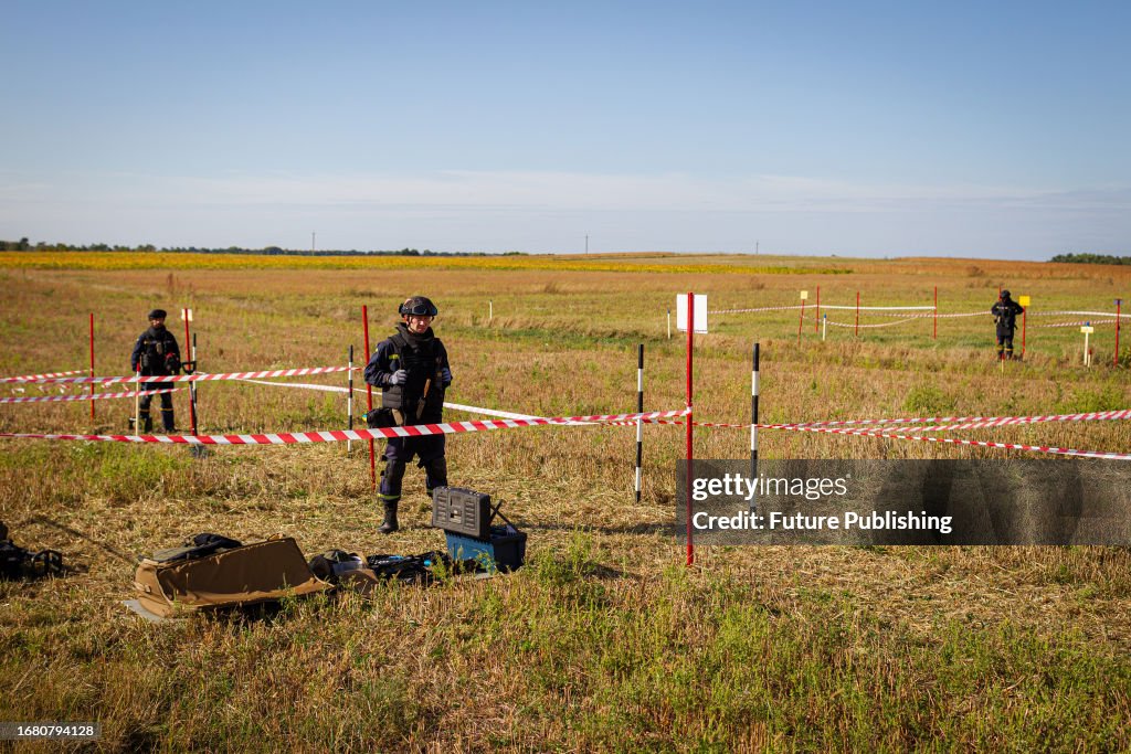 Press Tour Of Zhytomyr Region On Humanitarian De-Mining