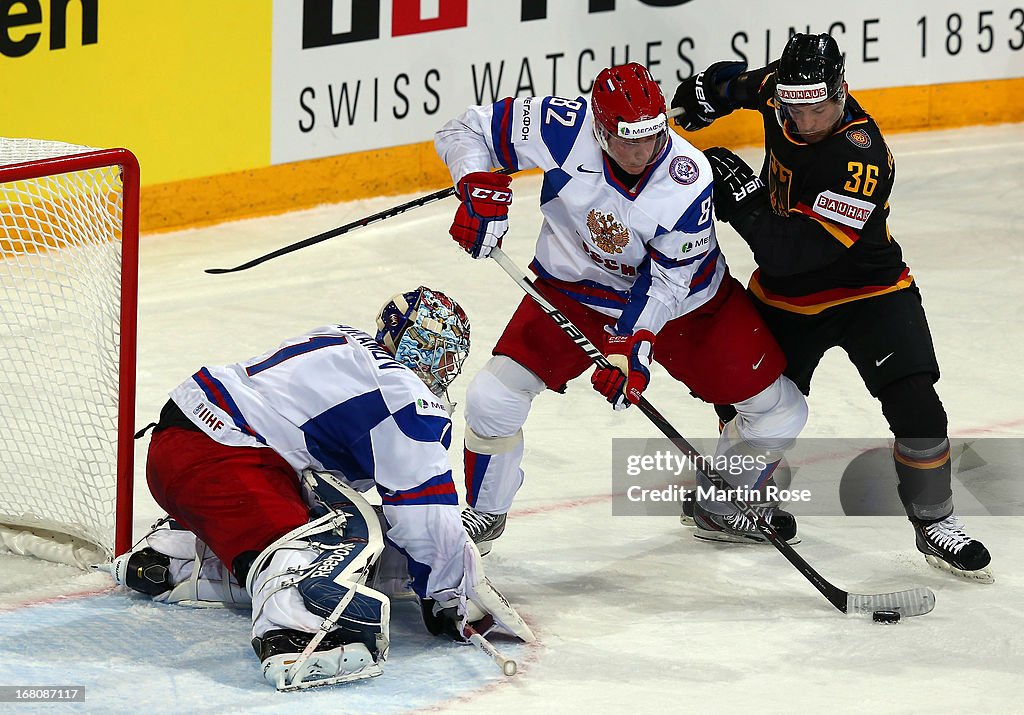 Germany v Russia - 2013 IIHF Ice Hockey World Championship
