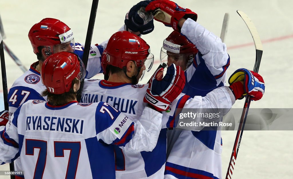 Germany v Russia - 2013 IIHF Ice Hockey World Championship