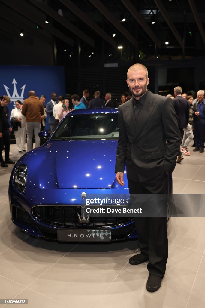 The Opening Of The New Maserati Showroom At H.R. Owen Hatfield