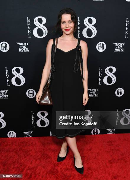 Billie Porter attends Level 8 Grand Opening Party At Moxy Downtown LA on September 13, 2023 in Los Angeles, California.