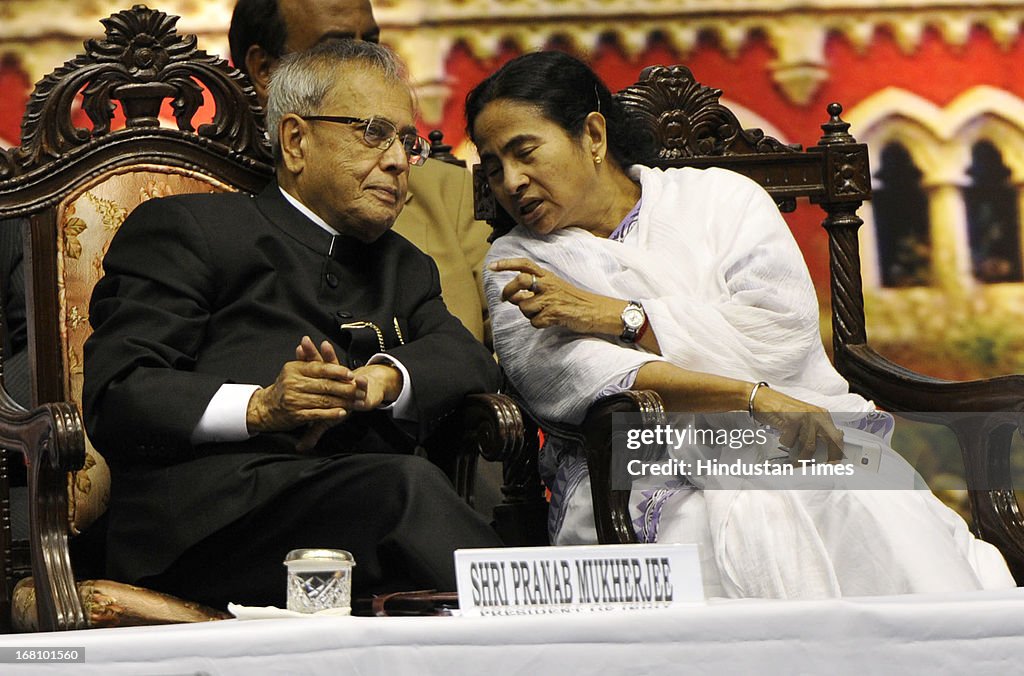 Pranab Mukherjee During The Valedictory Function Of 150th Anniversary Celebrations Of The Calcutta High Court