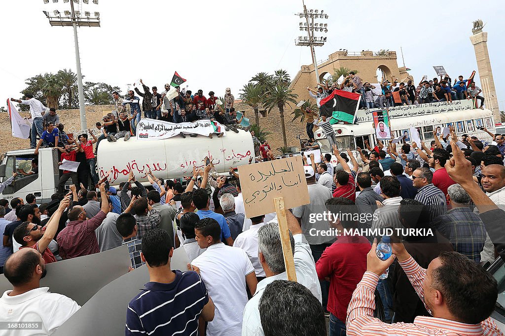 LIBYA-POLITICS-UNREST