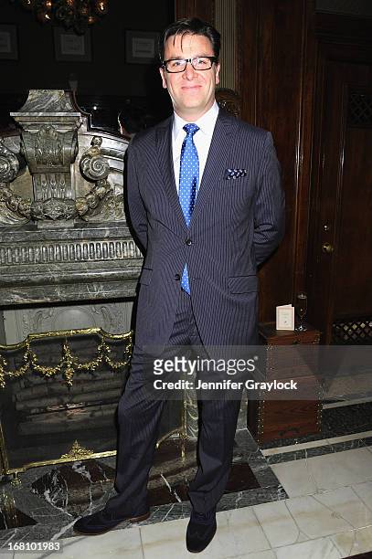 Senior Vice President at St. Regis Paul James attends Moda Operandi and St. Regis Hotels & Resorts event "A Midnight Supper" to celebrate the launch...