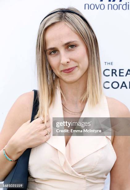 Pauline Chalamet attends The Creative Coalition's 2023 Television Humanitarian Awards at Kimpton La Peer Hotel on September 14, 2023 in West...